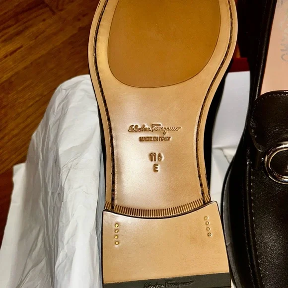 Salvatore Ferragamo Men's Black Loafers